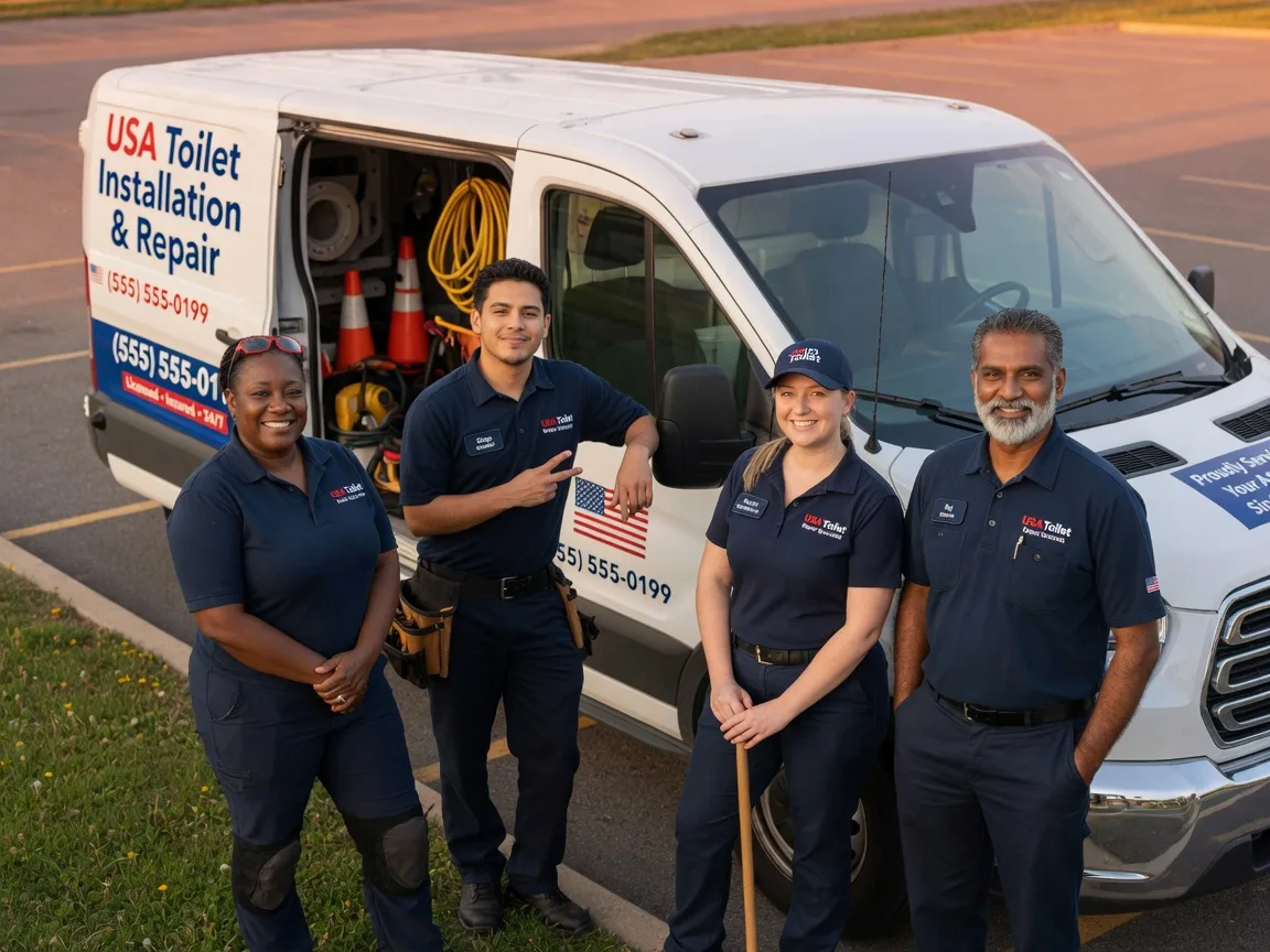 Toilet Installation company in Van Horne, IA